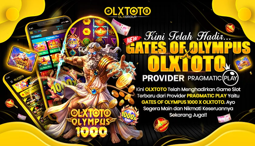 Banner resmi OLXTOTO: Gates of Olympus OLXTOTO